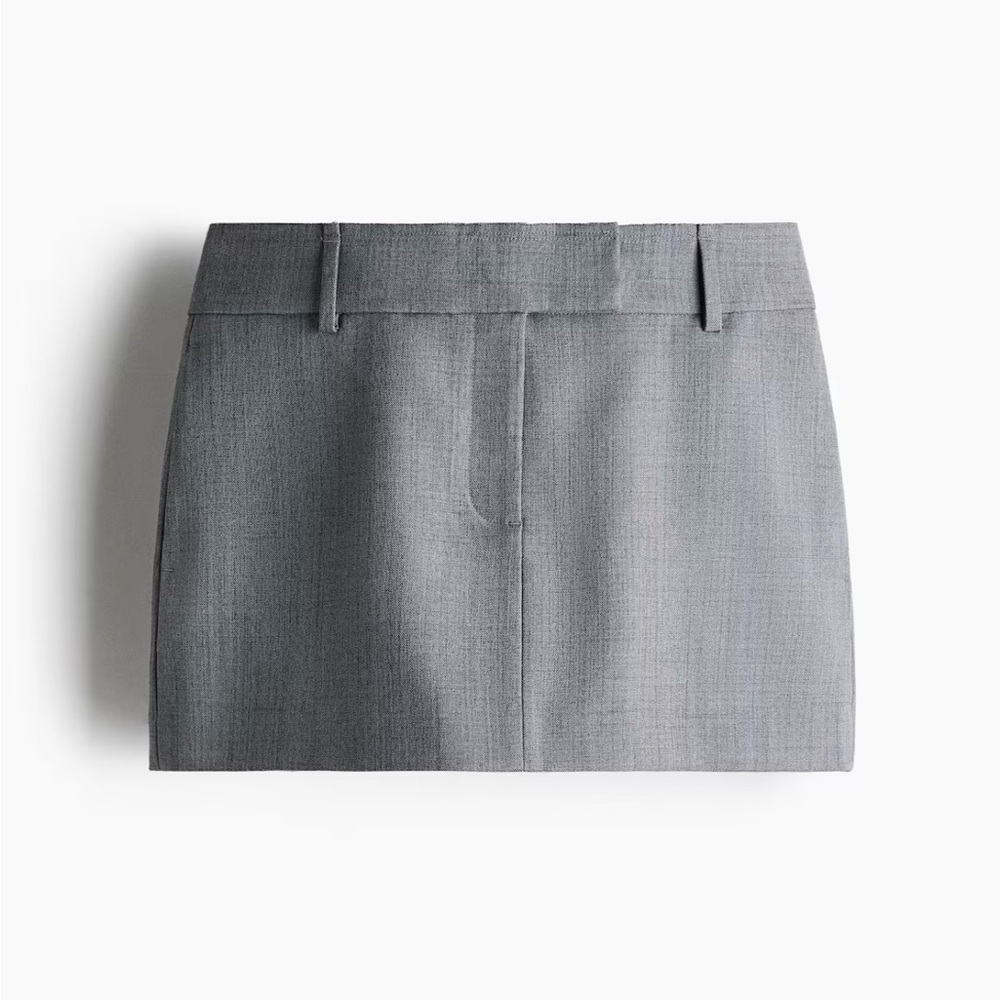 HM Edition Grey Mini Skirt